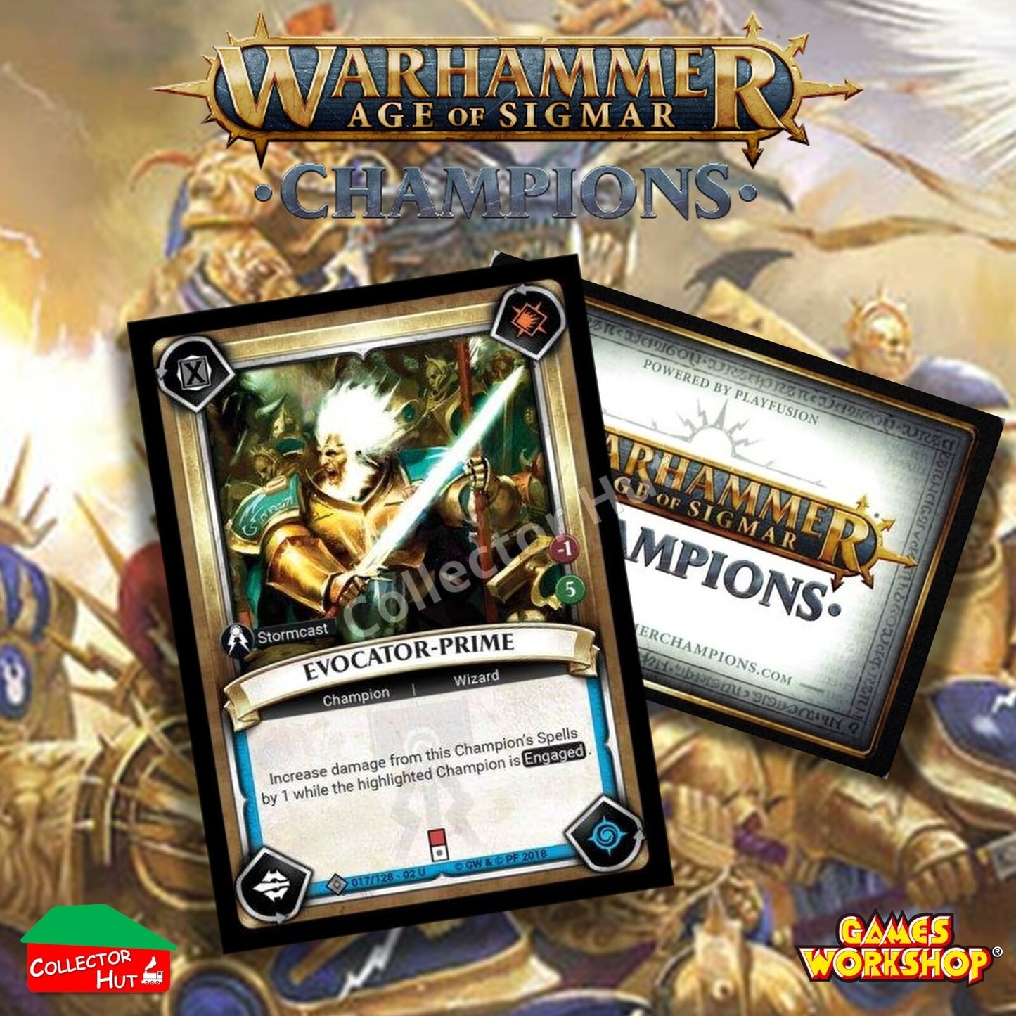 Warhammer Age of Sigmar: Champions Wave 2 ONSLAUGHT FOIL Cards CHOOSE SINGLES