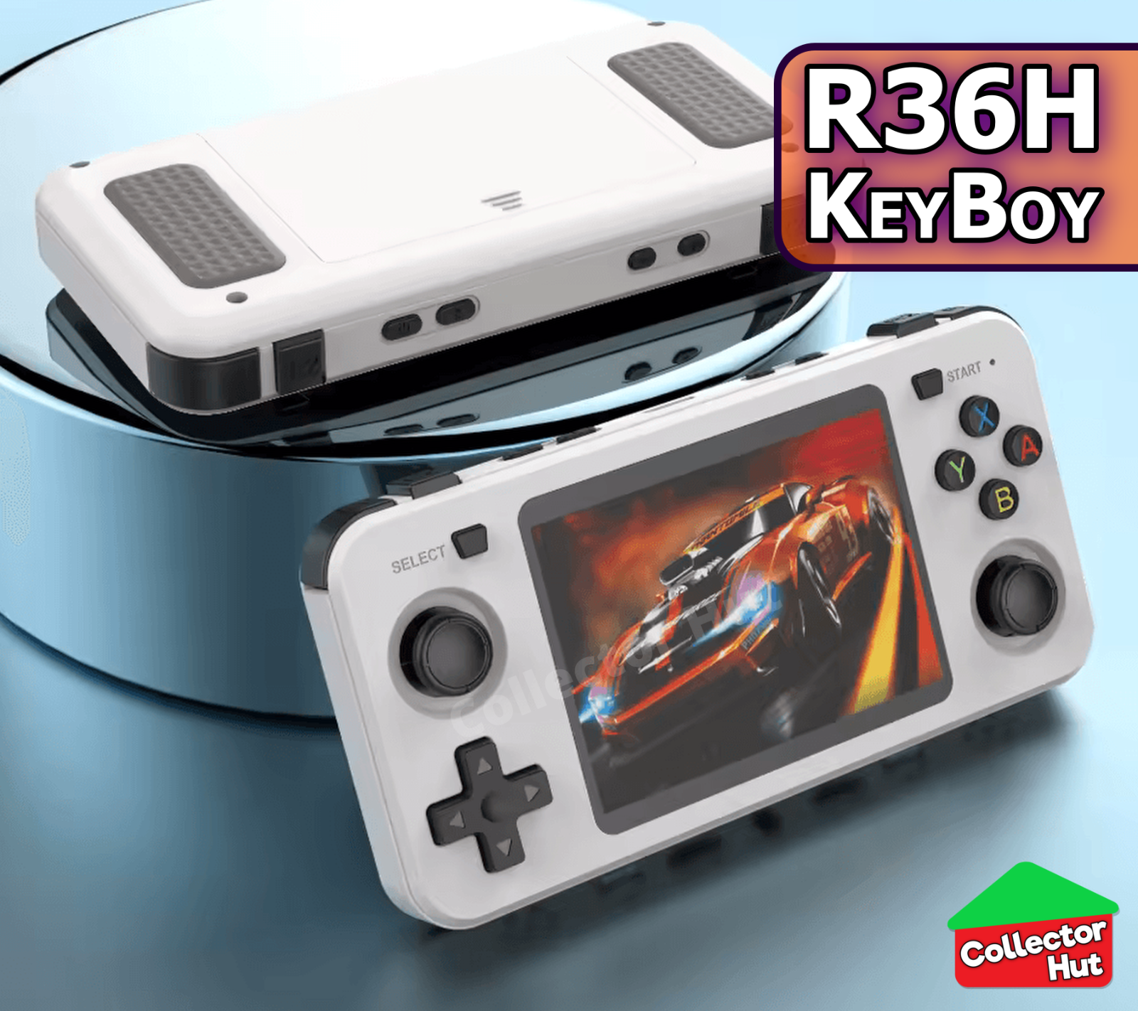 R36H KeyBoy Retro Handheld Games Emulator Console Wide Version