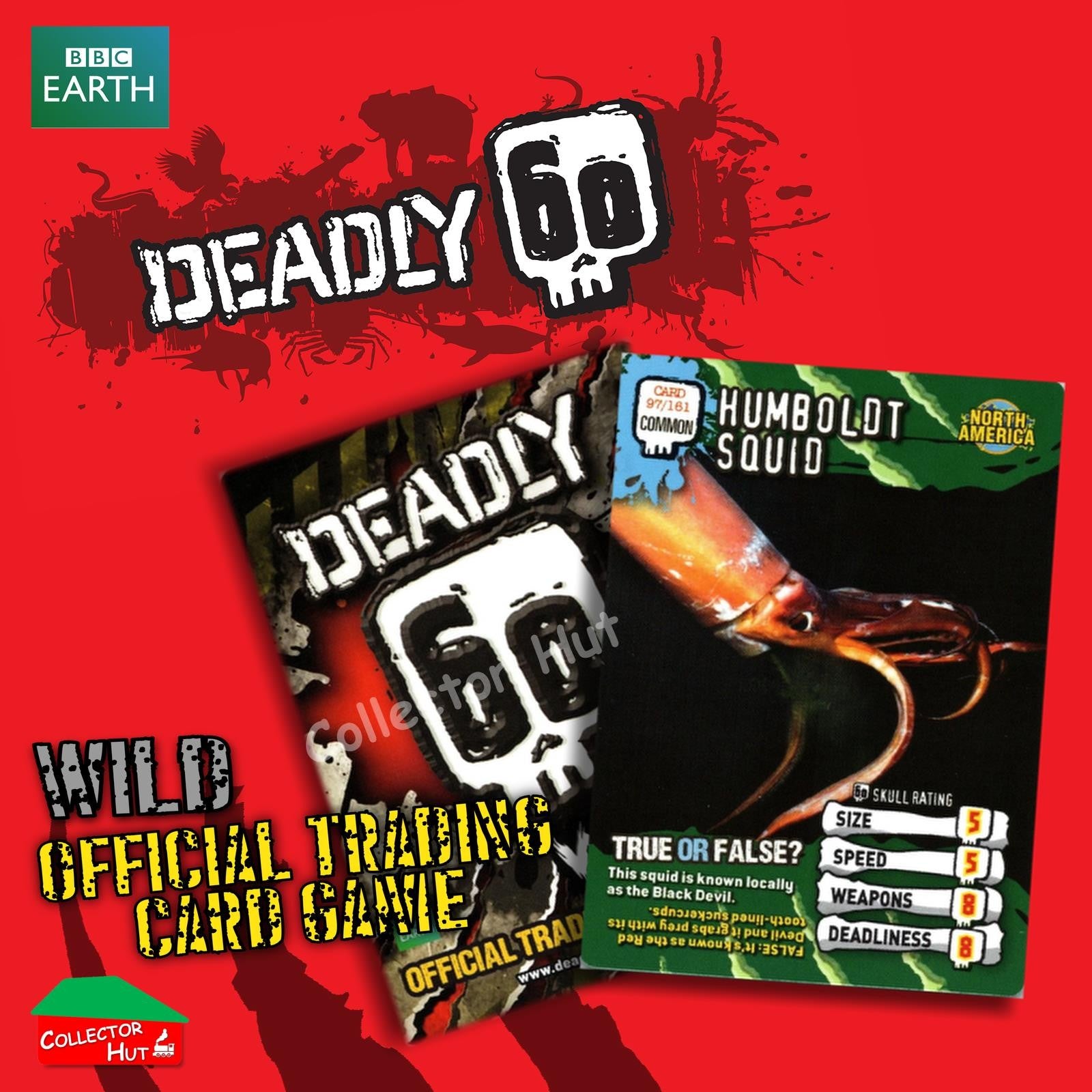CBBC Deadly 60 WILD Trading Cards  Choose Your Cards