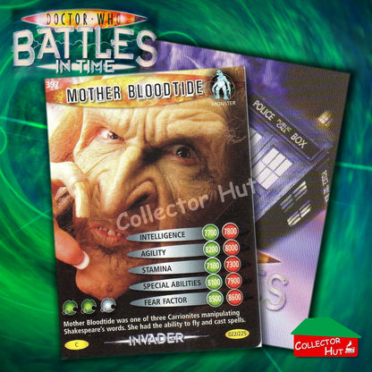 DOCTOR WHO Battles in Time #376-600 INVADER RARE & COMMON CARDS YOU CHOOSE