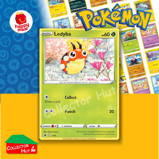McDonald's Happy Meal 2022 Pokémon Match Battle SINGLE Trading Cards You Choose