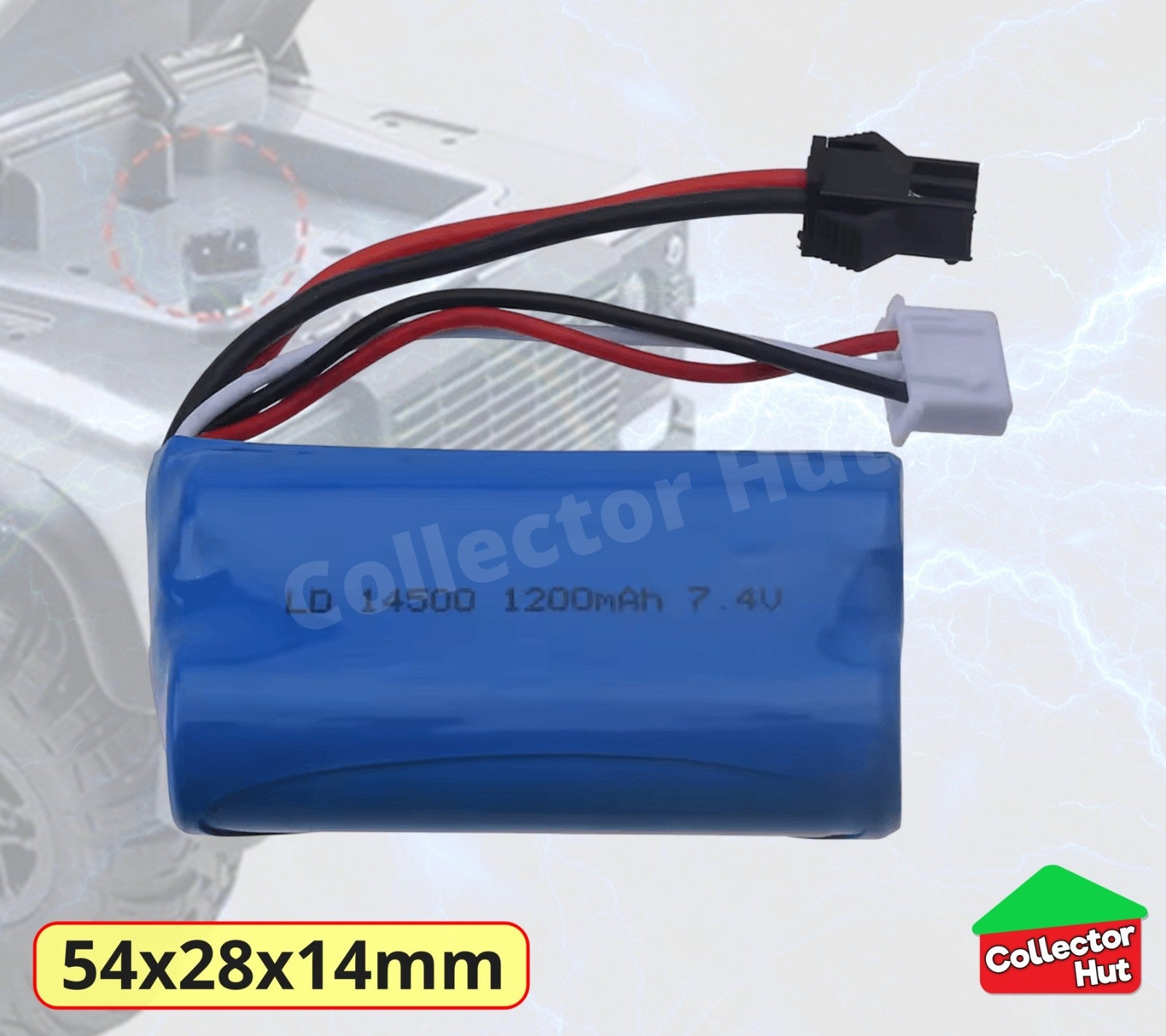 RC Lipo Batteries Car Truck JST SM Plug USB Chargers 7.4V