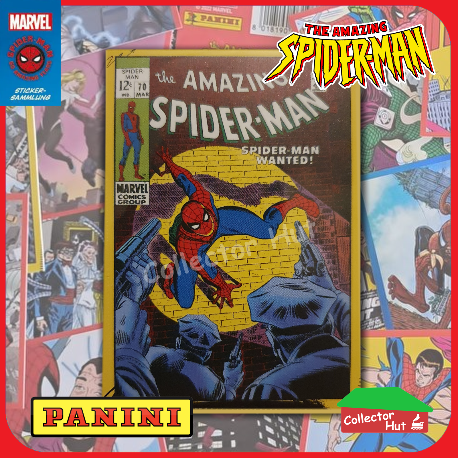 Panini The Amazing Spider-Man 60th Anniversary Trading Cards Singles 1-60