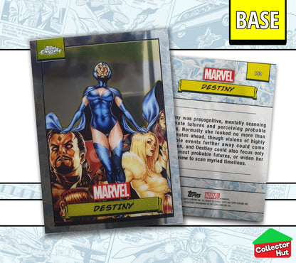 Marvel Topps Chrome 2024 Base Card Collection 1-150 YOU CHOOSE