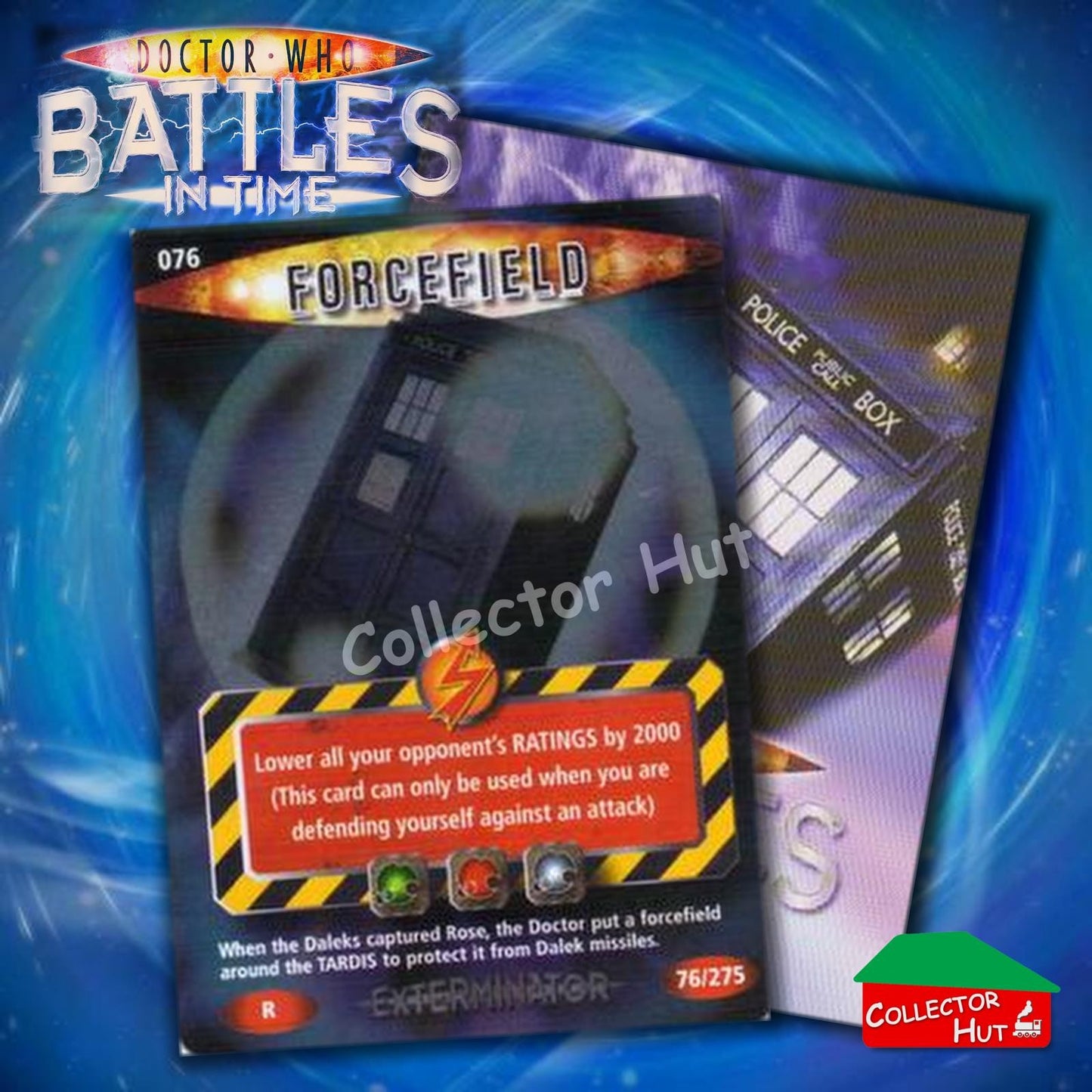 DOCTOR WHO Battles in Time #1-139 EXTERMINATOR RARE & COMMON Cards YOU CHOOSE