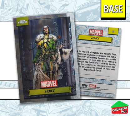 Marvel Topps Chrome 2024 Base Card Collection 1-150 YOU CHOOSE