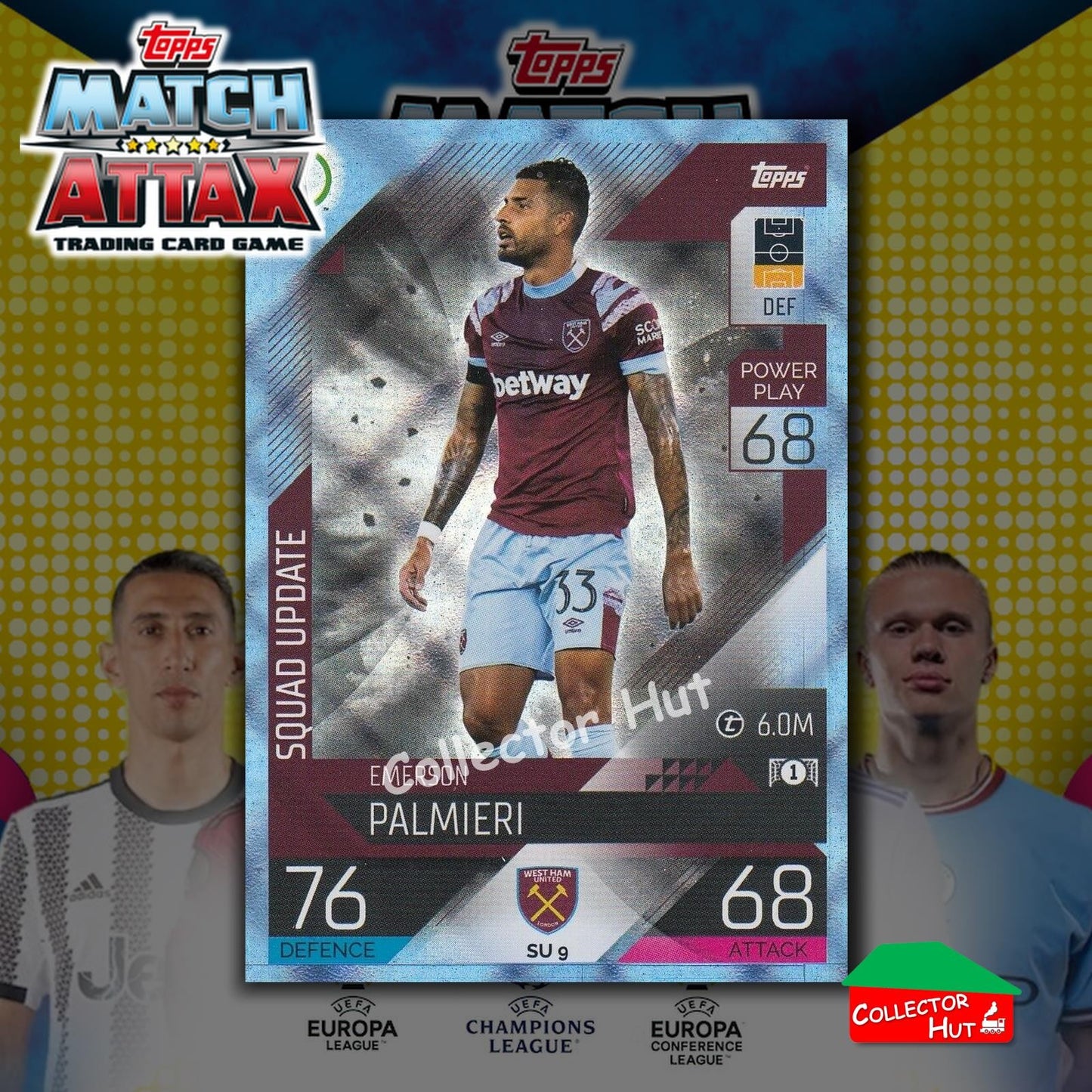Topps Match Attax Extra 2022/23 Parallel CRYSTAL & EMERALD Cards YOU CHOOSE