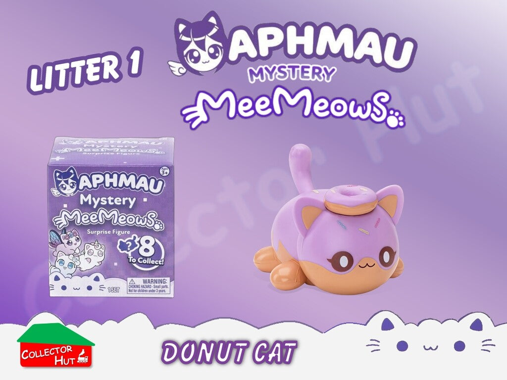 Aphmau MeeMeows Mystery Figures Litters 1, 2 & 3 Blind Boxes (Identified)