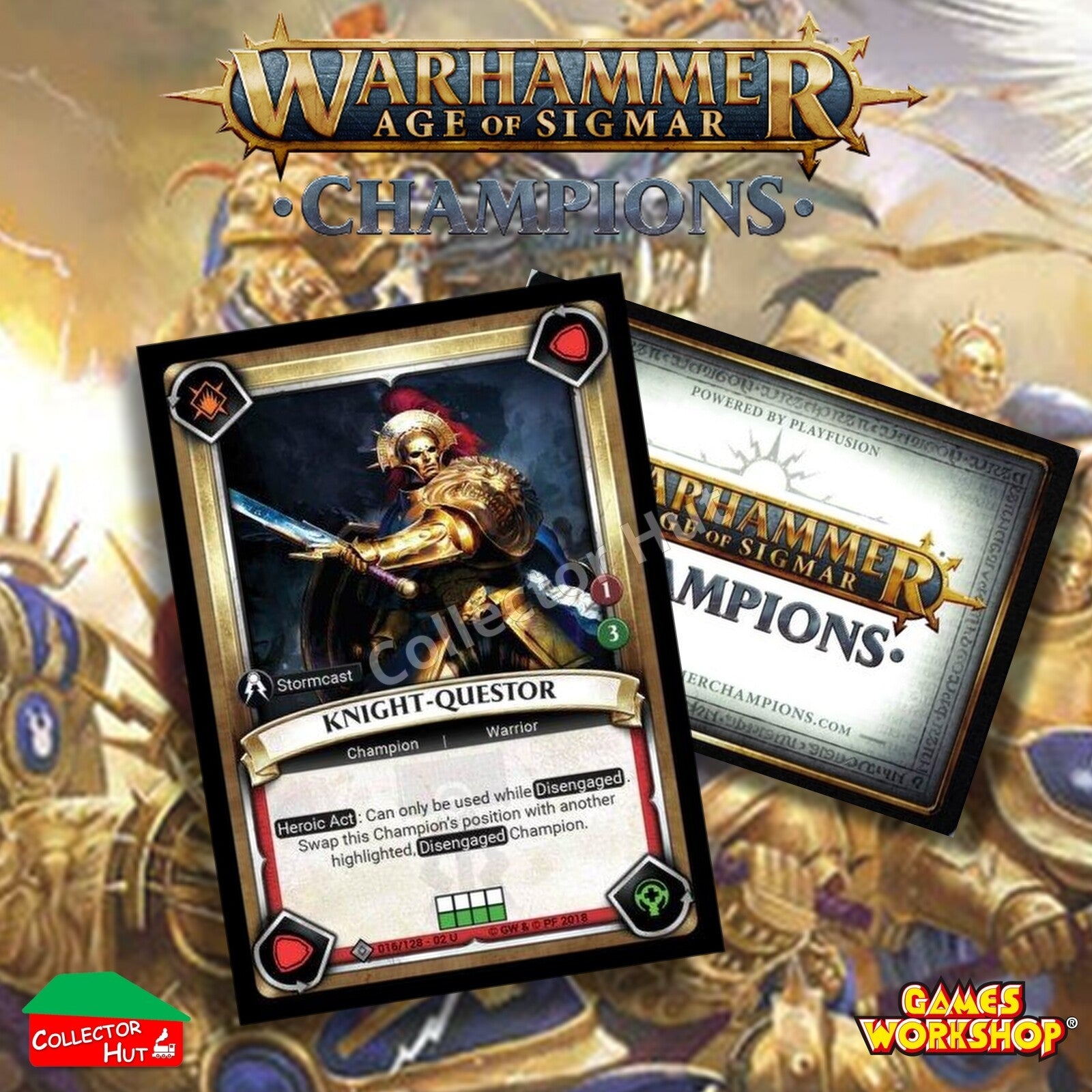 Warhammer Age of Sigmar: Champions Wave 2 ONSLAUGHT FOIL Cards CHOOSE SINGLES