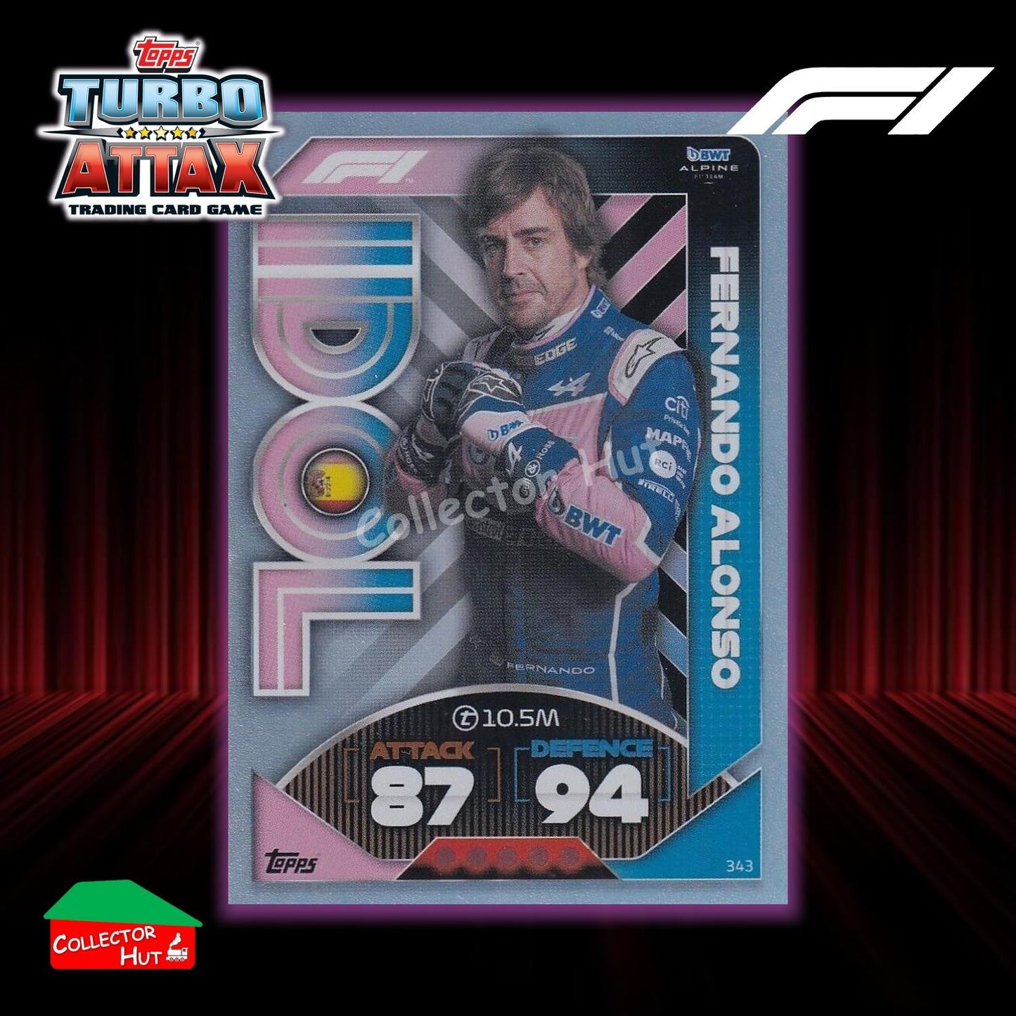 Topps Turbo Attax Formula 1 F1 2022 Limited Edition, 100 Club & Foil Cards