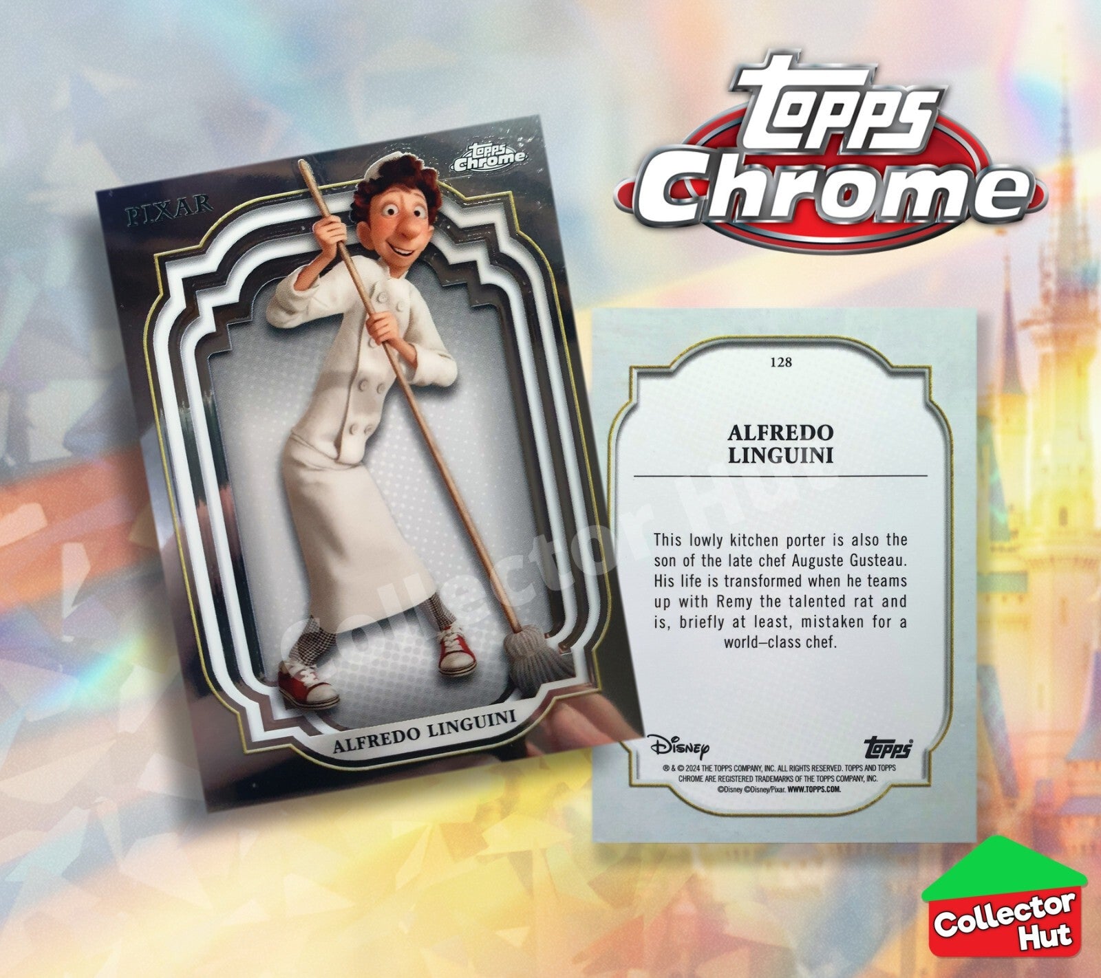 Disney Topps Chrome 2024 Base Cards 1-200 Pick Singles to Complete Your Set