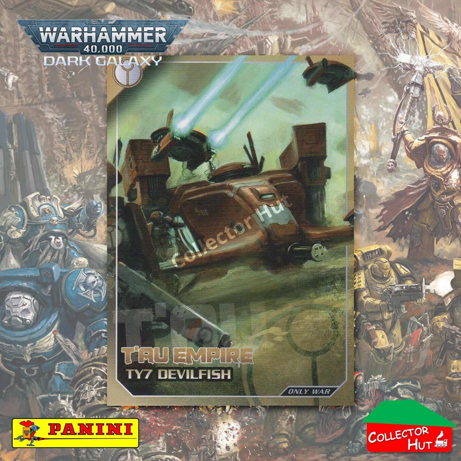 PANINI Warhammer 40,000 Dark Galaxy Only War Base Trading Cards #1-225