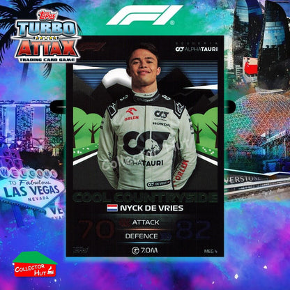 Topps Turbo Attax Formula 1 F1 2023 2023/24 Limited Edition Cards #321 - #372