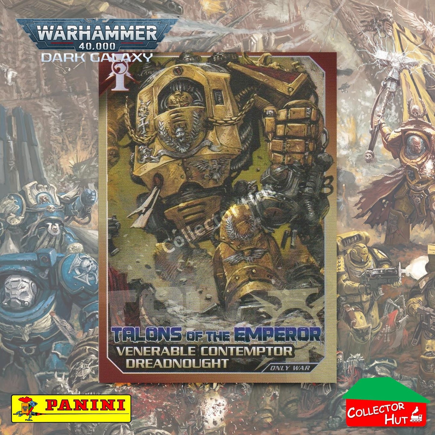PANINI Warhammer 40,000 Dark Galaxy Only War Base Trading Cards #1-225