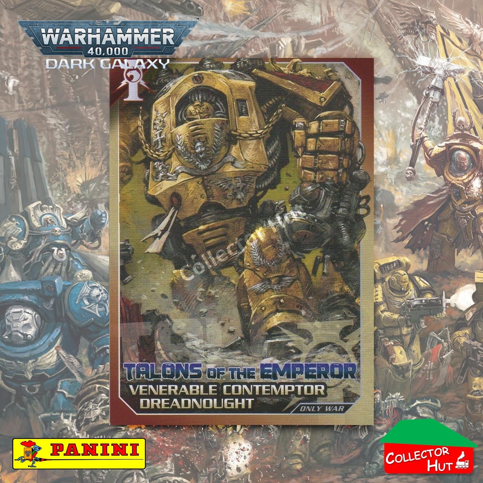 PANINI Warhammer 40,000 Dark Galaxy Only War Base Trading Cards #1-225