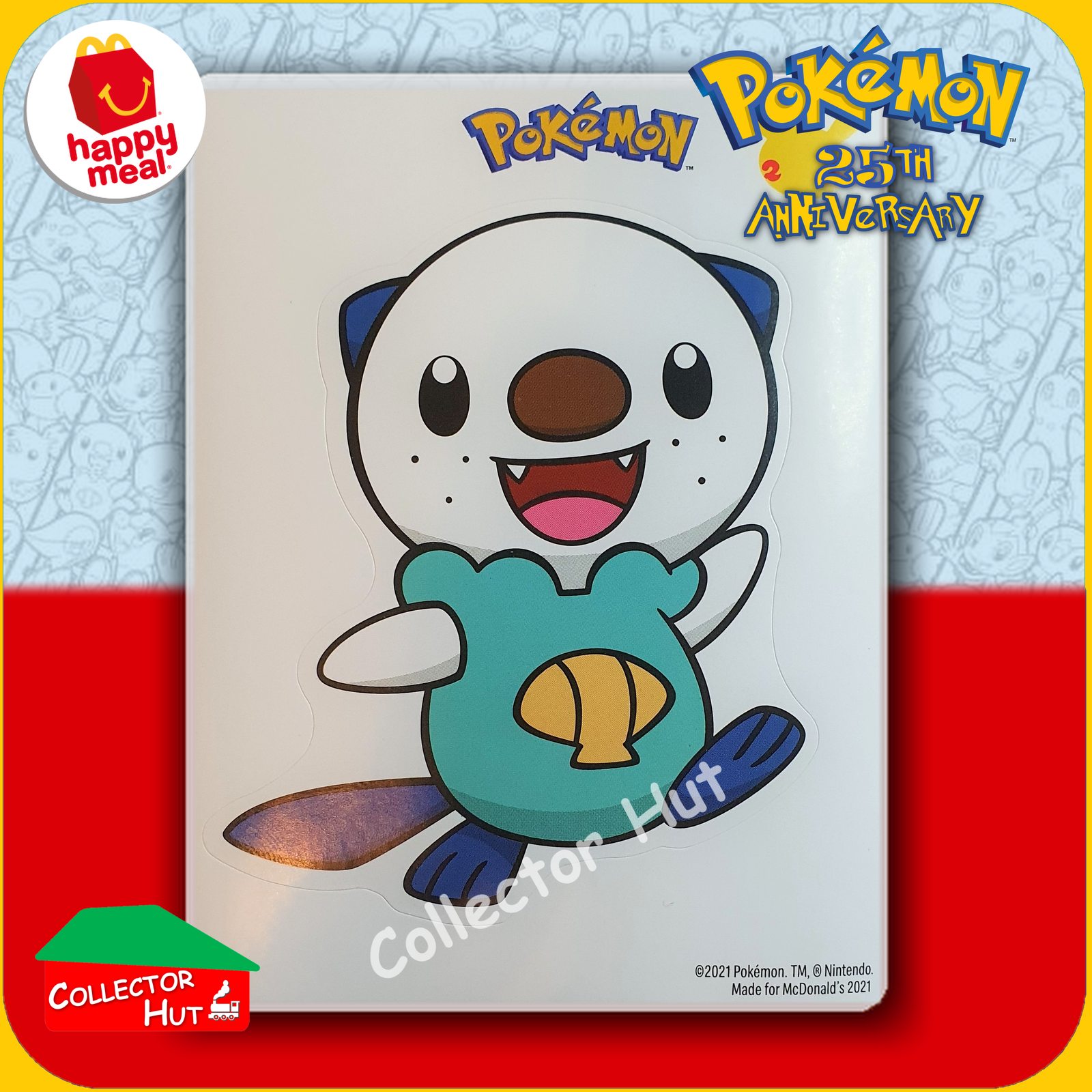 McDonald's Happy Meal 2021 Pokémon 25th Anniversary Trading Cards You Choose