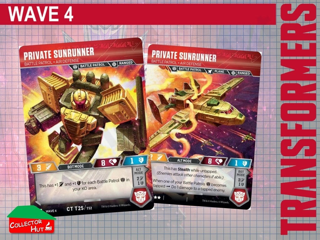 Transformers TCG CHARACTER Trading Cards All Waves