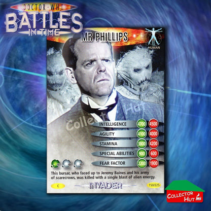 DOCTOR WHO Battles in Time #376-600 INVADER RARE & COMMON CARDS YOU CHOOSE