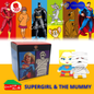 McDonald's Happy Meal WB Warner Brothers 100th Year Anniversary DC Tin Head Toys