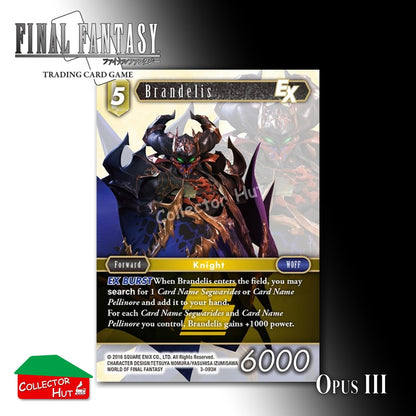 Final Fantasy Trading Card Game OPUS III 3 Singles You Choose
