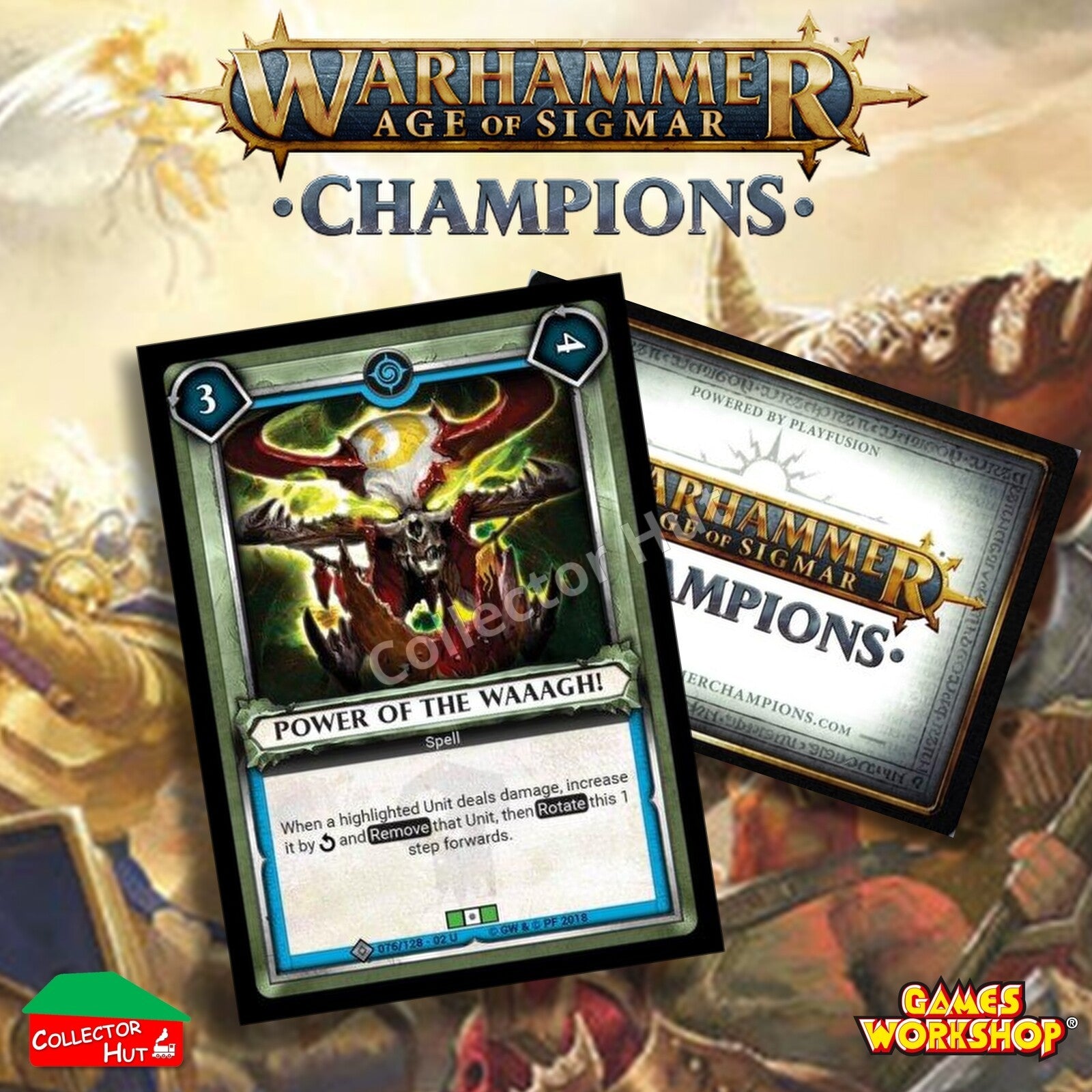 Warhammer Age of Sigmar: Champions Wave 2 ONSLAUGHT FOIL Cards CHOOSE SINGLES