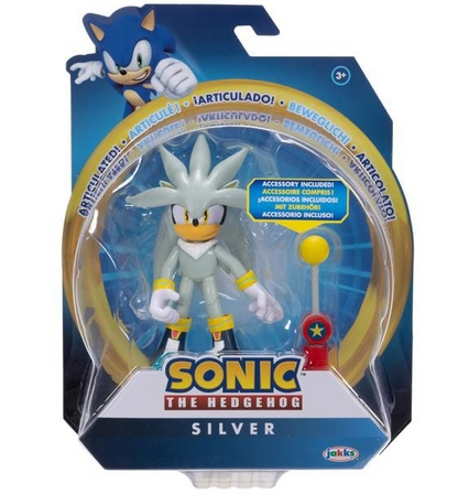 Sonic 4" Posable Action Figures with Accessories JAKKS Sonic the Hedgehog