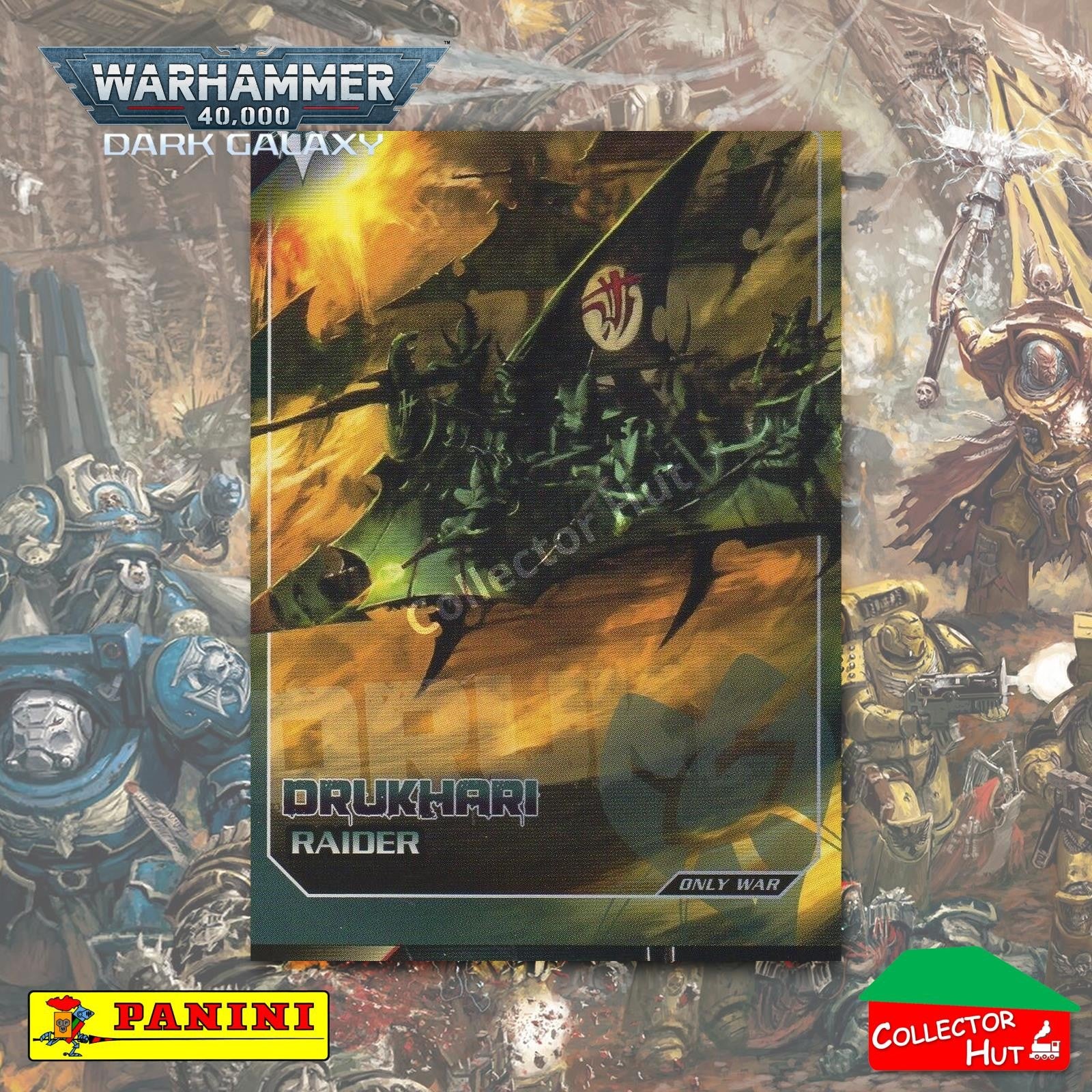 PANINI Warhammer 40,000 Dark Galaxy Only War Base Trading Cards #1-225