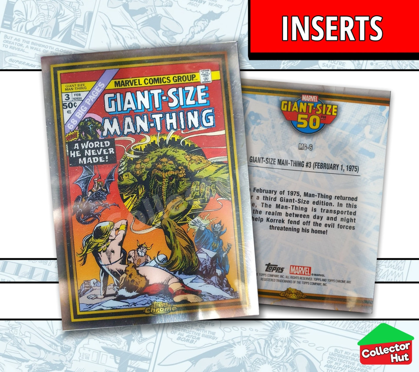 Marvel Topps Chrome 2024 INSERT Card Collection YOU CHOOSE