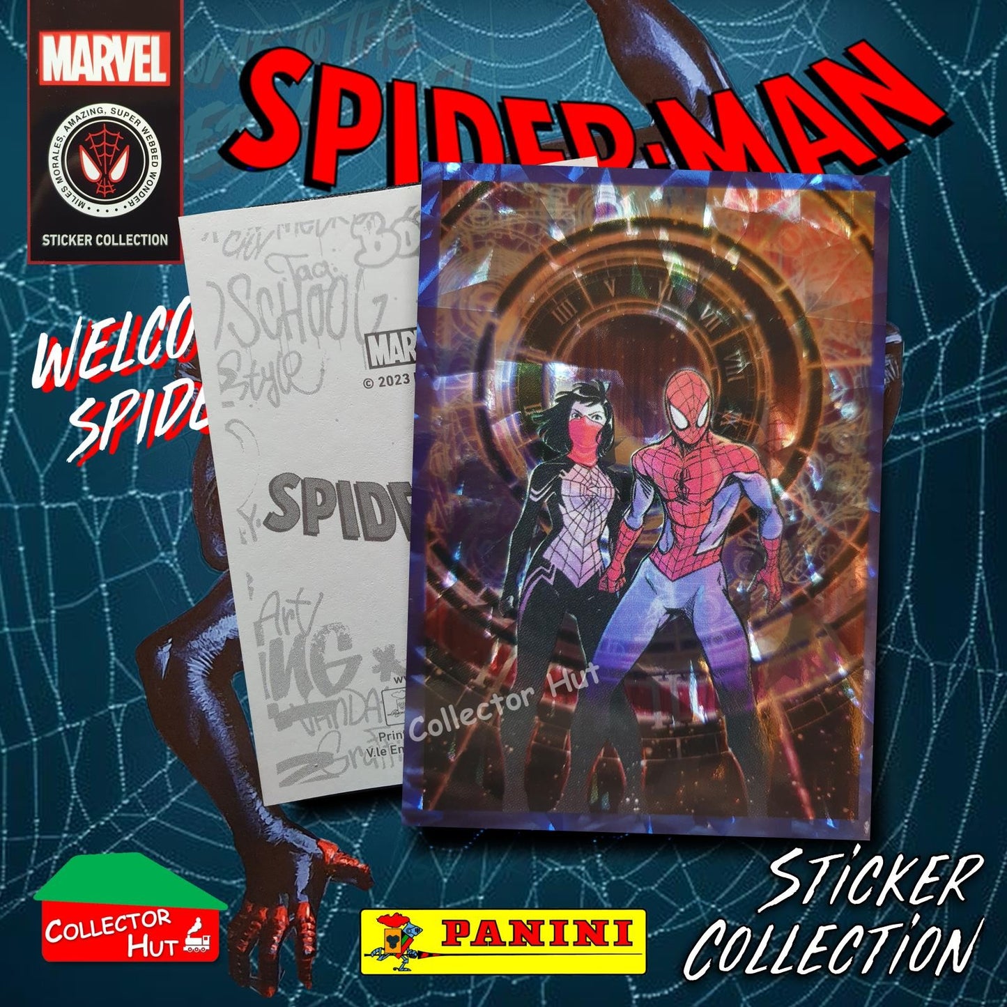 Panini Spider-Man Spider-Verse 2023 Collection Sticker Singles #1-163 & F1-30