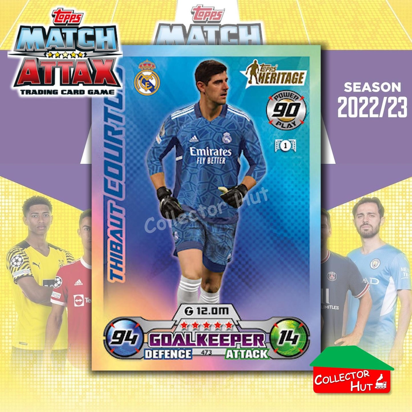 Topps Match Attax EuropA Champions League 2022/23 FOIL LEGEND LIMITED CARDS