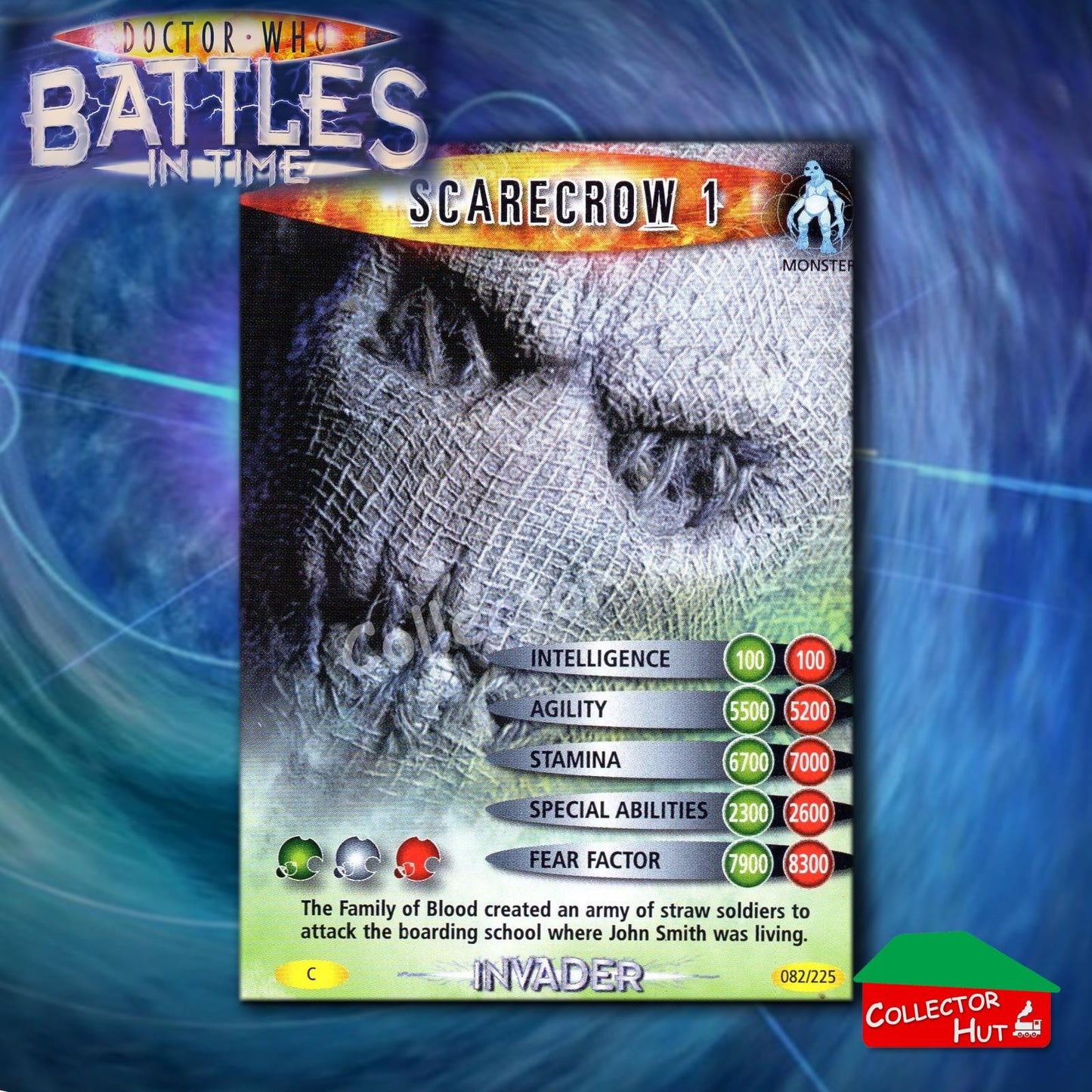 DOCTOR WHO Battles in Time #376-600 INVADER RARE & COMMON CARDS YOU CHOOSE