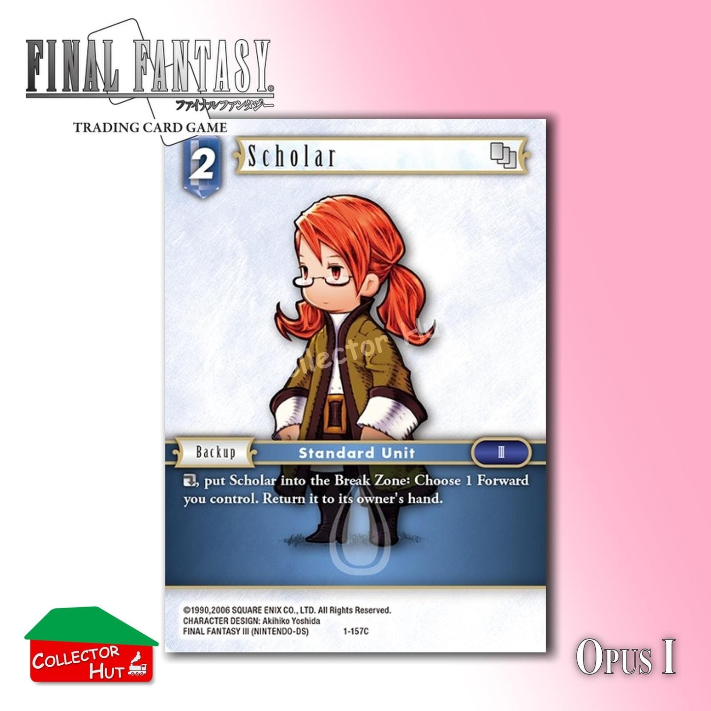 Final Fantasy Trading Card Game OPUS I Singles You Choose