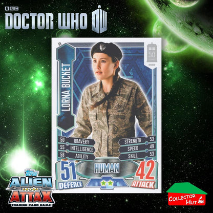 Topps Doctor Who Alien Attax 50th Anniversary Edition Companion Timeless Cards