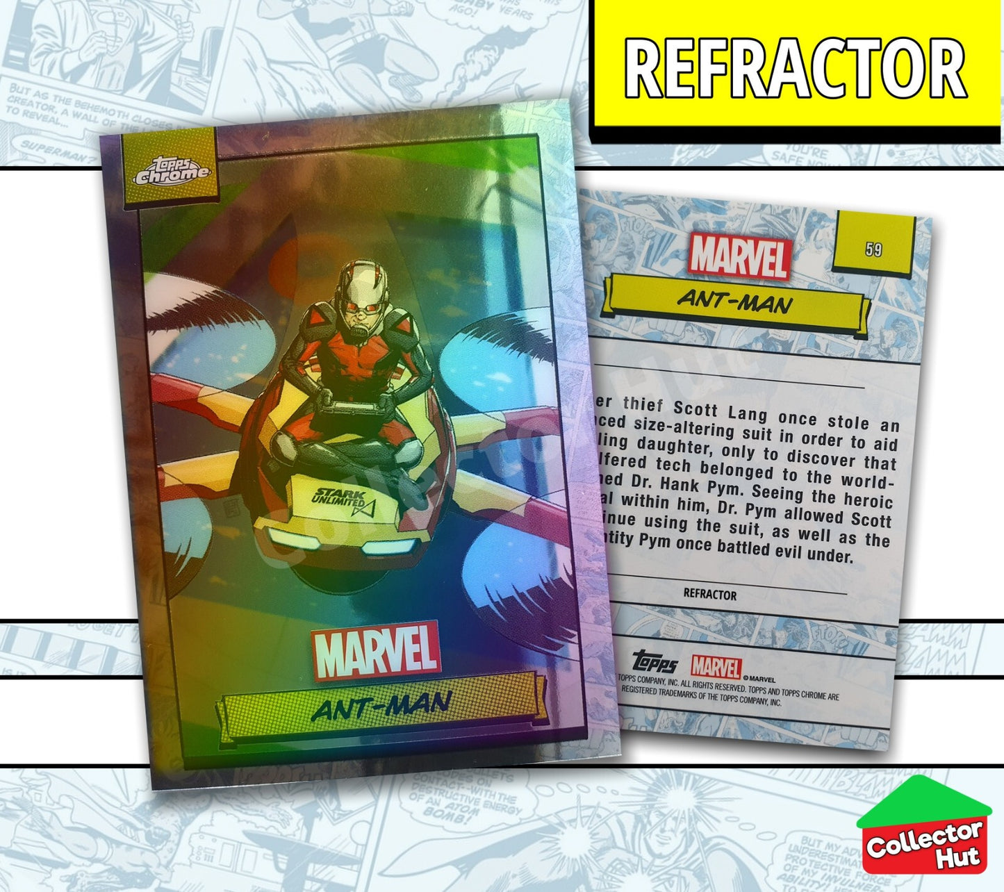 Marvel Topps Chrome 2024 REFRACTOR Card Collection YOU CHOOSE