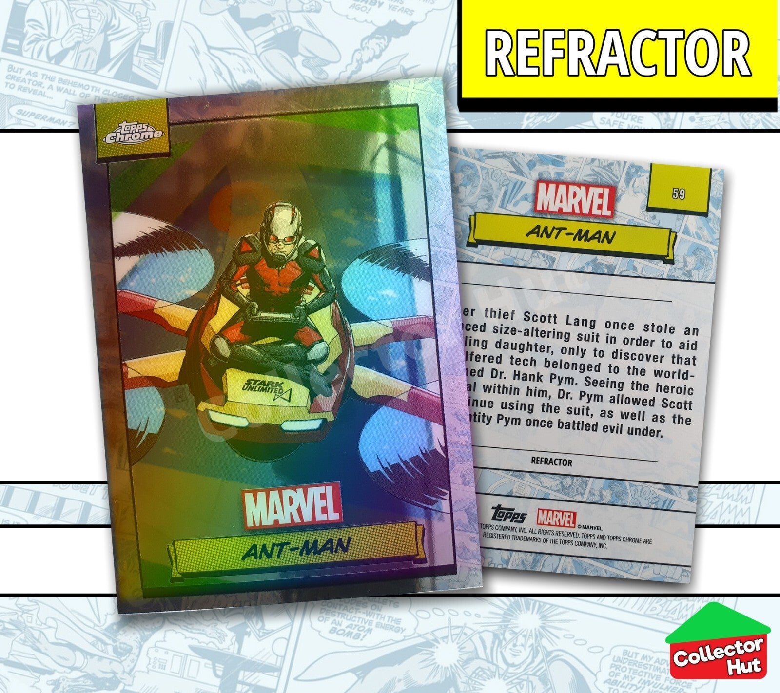 Marvel Topps Chrome 2024 REFRACTOR Card Collection YOU CHOOSE
