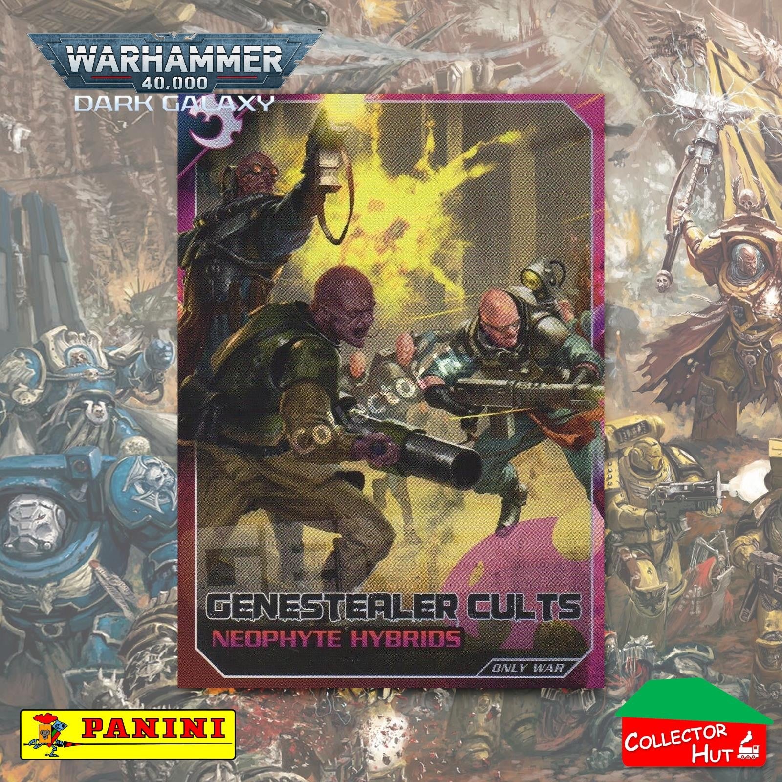 PANINI Warhammer 40,000 Dark Galaxy Only War Base Trading Cards #1-225