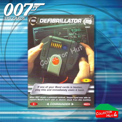 James Bond 007 Commander Spy Cards BASE COMMON YOU CHOOSE