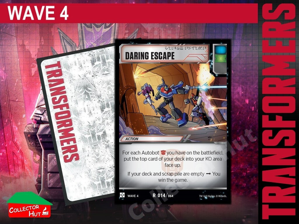 Transformers TCG RARE BATTLE Trading Cards All Waves