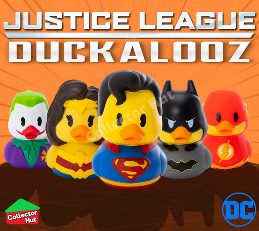 DC Justice League Duckalooz Novelty Character Ducks