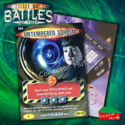 DOCTOR WHO Battles in Time #376-600 INVADER RARE & COMMON CARDS YOU CHOOSE