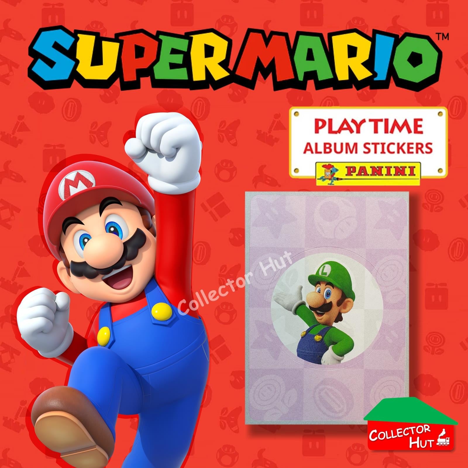Panini Super Mario Playtime Sticker Collection Singles