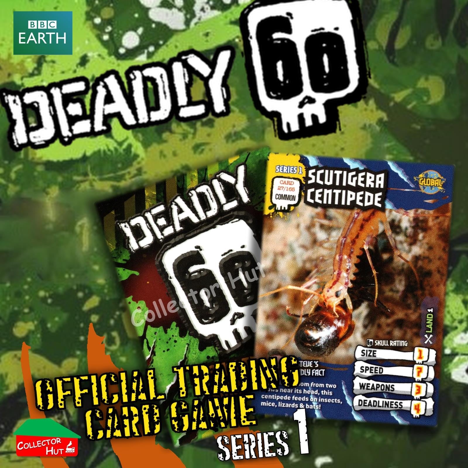 CBBC Deadly 60 Season 1 + 2 Trading Cards  Choose Your Cards