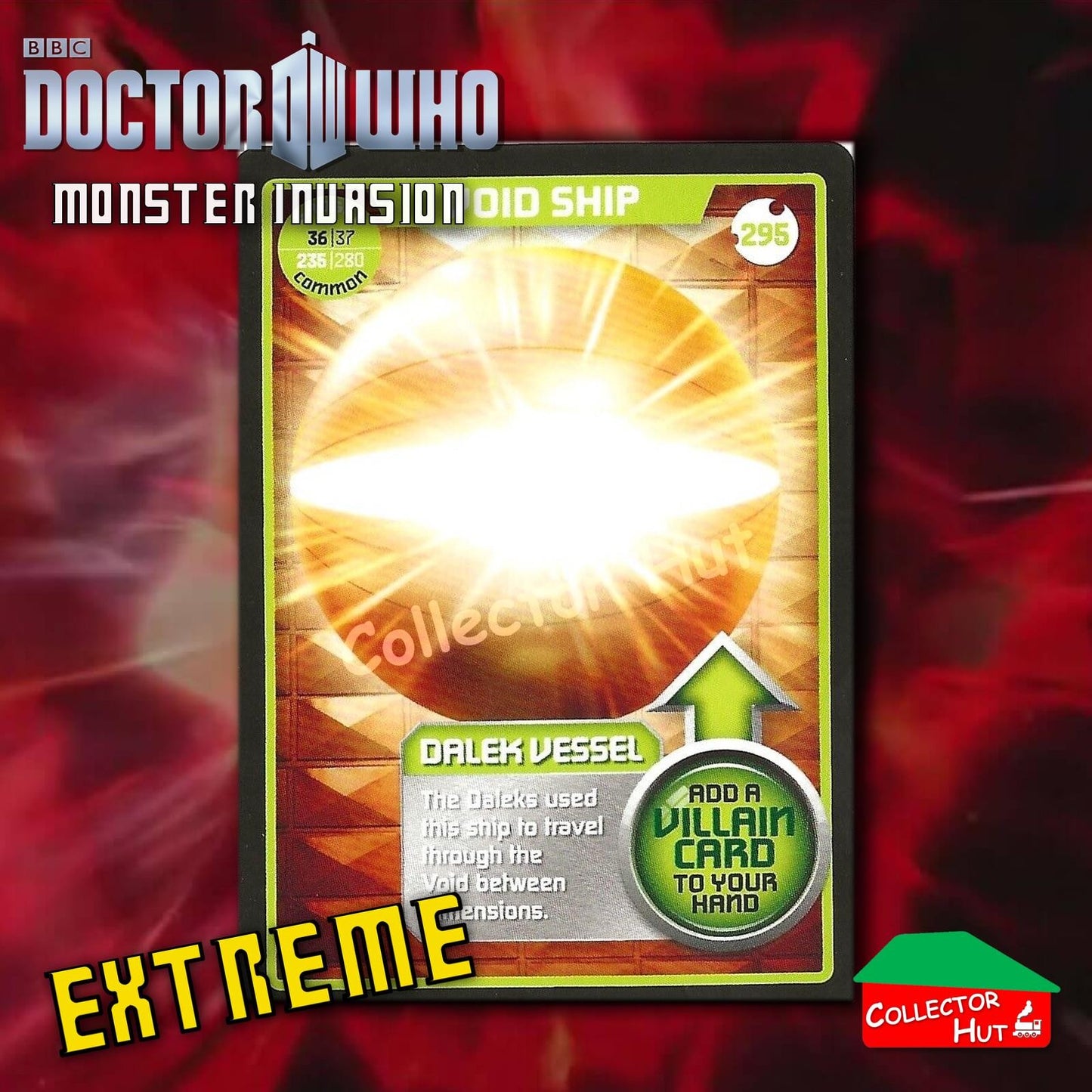 DOCTOR WHO Monster Invasion EXTREME Cards 166-344 New Fresh & Sleeved YOU CHOOSE