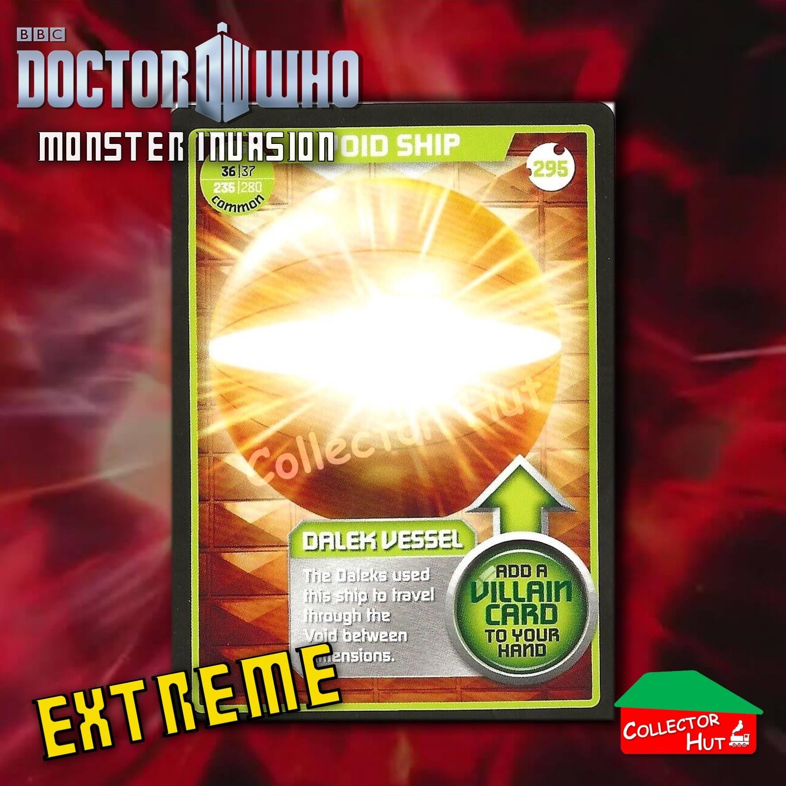DOCTOR WHO Monster Invasion EXTREME Cards 166-344 New Fresh & Sleeved YOU CHOOSE