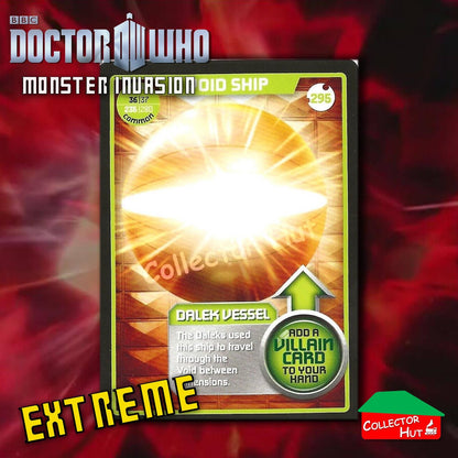 DOCTOR WHO Monster Invasion EXTREME Cards 166-344 New Fresh & Sleeved YOU CHOOSE
