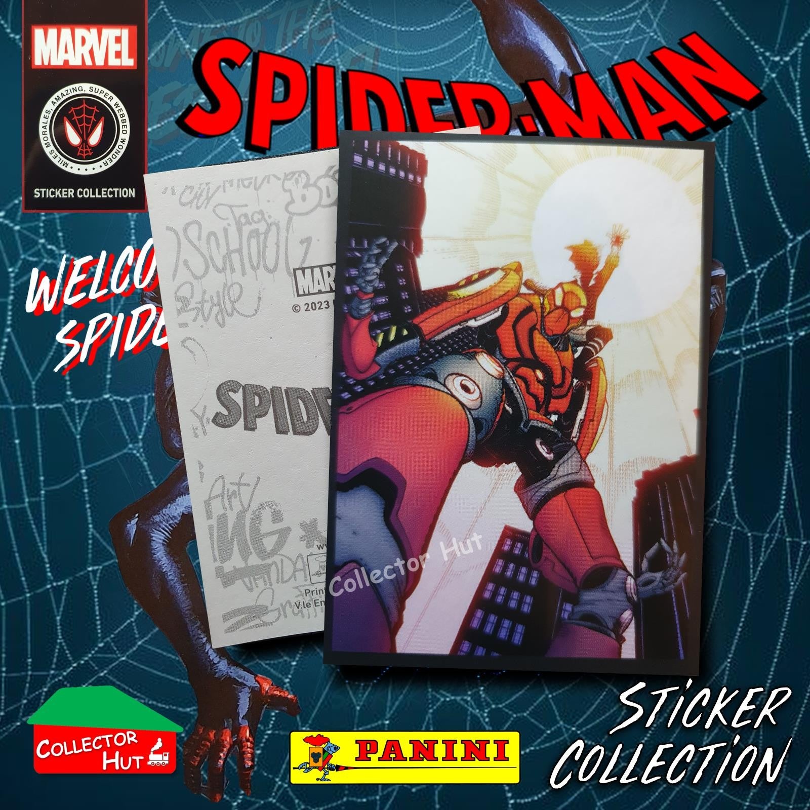 Panini Spider-Man Spider-Verse 2023 Collection Sticker Singles #1-163 & F1-30