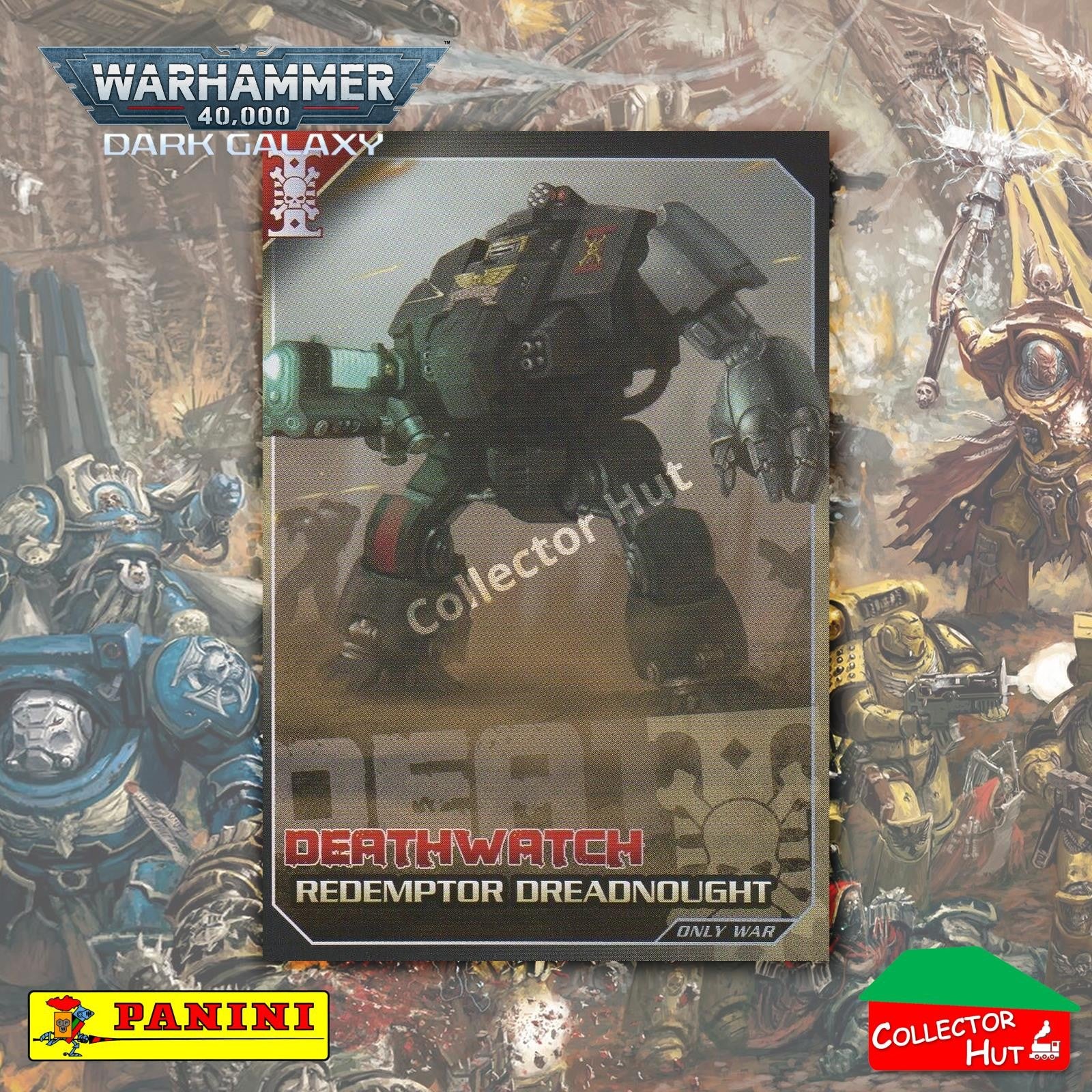 PANINI Warhammer 40,000 Dark Galaxy Only War Base Trading Cards #1-225