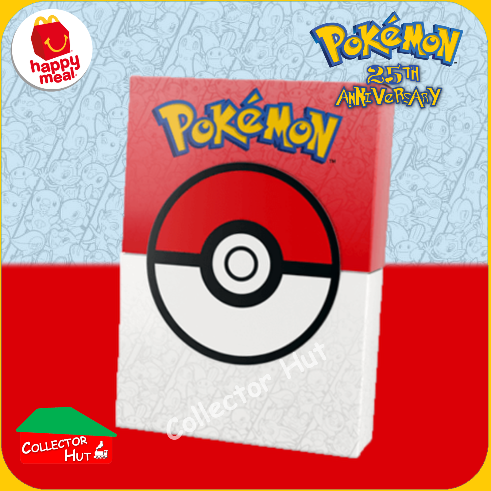 McDonald's Happy Meal 2021 Pokémon 25th Anniversary Trading Cards You Choose