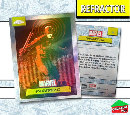 Marvel Topps Chrome 2024 REFRACTOR Card Collection YOU CHOOSE