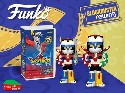 Funko Blockbuster Rewind Voltron Collectible Figurines Inc. Chase